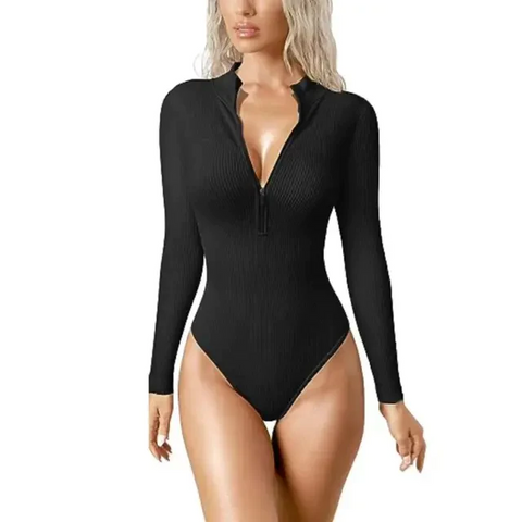 Shaping Zip-Up Bodysuit - Cyber Monday Sale